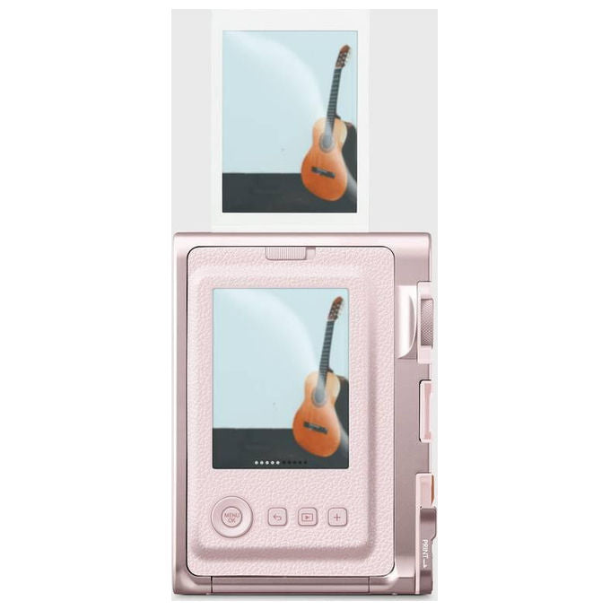Fujifilm MINI EVO Instax mini Evo Fotocamera Istantanea Ibrida LCD 3'' 10 Effetti Lente e Film Bluetooth colore Gentle Rose