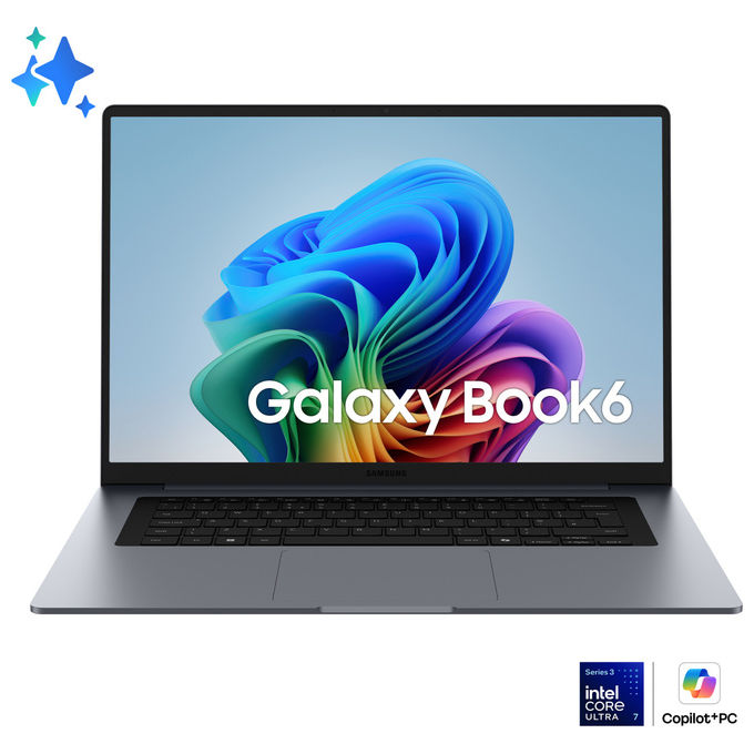 Samsung NP760VJGKG3IT Galaxy Book6 Notebook Intel Core Ultra 7 355 16GB 512GB SSD Grigio