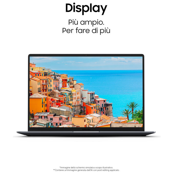 Samsung NP760VJGKG3IT Galaxy Book6 Notebook Intel Core Ultra 7 355 16GB 512GB SSD Grigio
