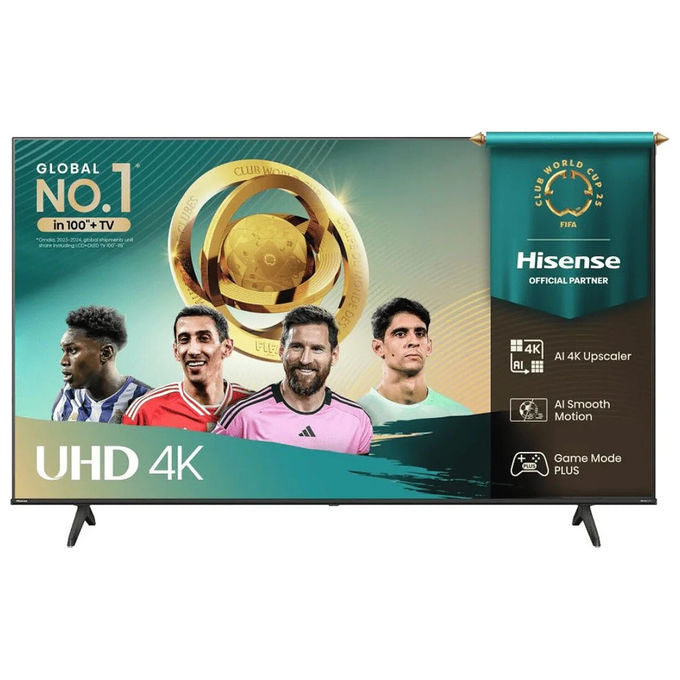 Hisense smart tv 65 pollici 4K, 65A6Q, LED, VIDAA U8, Dolby Vision, HDR10+, Game Mode Plus, Alexa