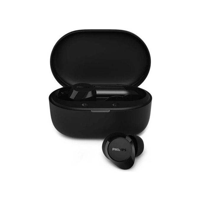 Philips auricolari true wireless TAT1300BK-00, in-ear, Bluetooth 6.0, autonomia 18 h, ricarica USB-C, IPX4, nero