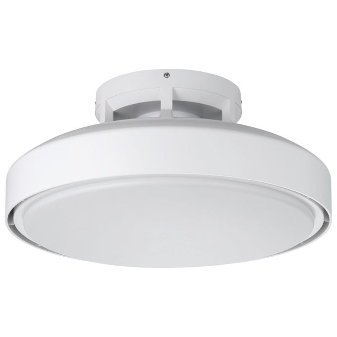 Eglo 35207 Castaic Ventilatore da soffitto con luce LED 28W 2800lm Tunable White 6 velocita' motore DC per ambienti fino a 13 m² colore Bianco