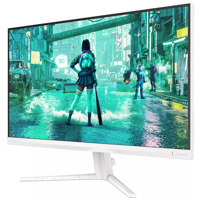 Philips monitor gaming 27M2N3201PL-00, 27 pollici Full HD, Fast IPS, 260 Hz, 1 ms, HDR10, Adaptive Sync, bianco