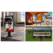 LG monitor outdoor 49XE4P-M, 49 pollici, 4000 nit, digital signage, IP56, IK10, webOS 6.1, 24-7