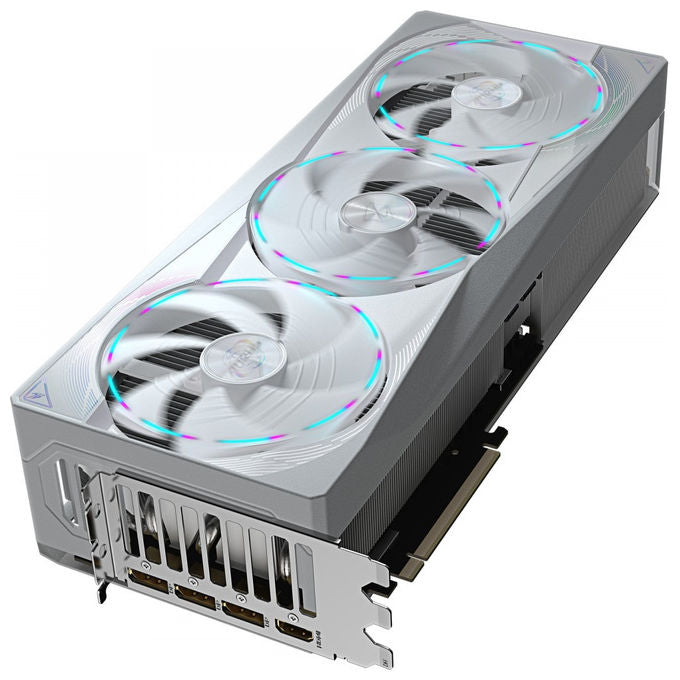 Gigabyte AORUS GeForce RTX 5080 Master Ice, scheda grafica 16GB GDDR7, 256 bit, PCI-E 5.0, DLSS 4, WINDFORCE 3X, GV-N5080AORUSM ICE-16GD