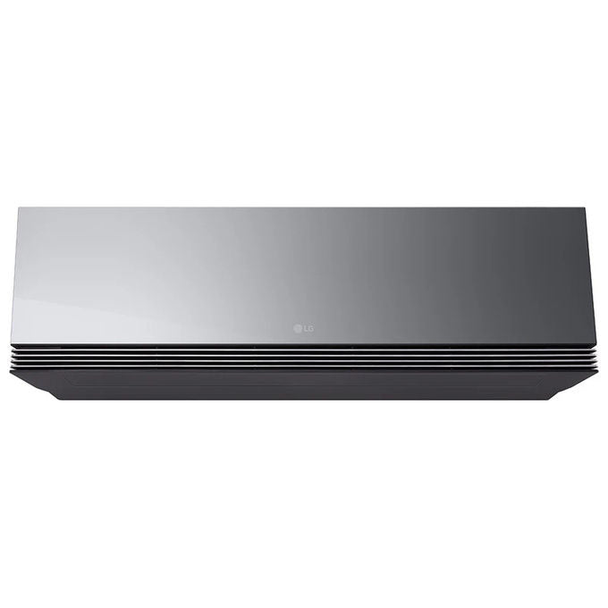 LG unita' interna climatizzatore Artcool Mirror, mono multi split, inverter, 2.5 kW, R32, Wi-Fi, A+++, nero, AA09SP.NS1