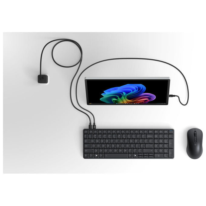 HP EliteBoard G1a mini PC, AMD Ryzen AI 7 PRO 350, 16 GB DDR5, SSD 1 TB, Windows 11 Pro, Wi-Fi 7, nero