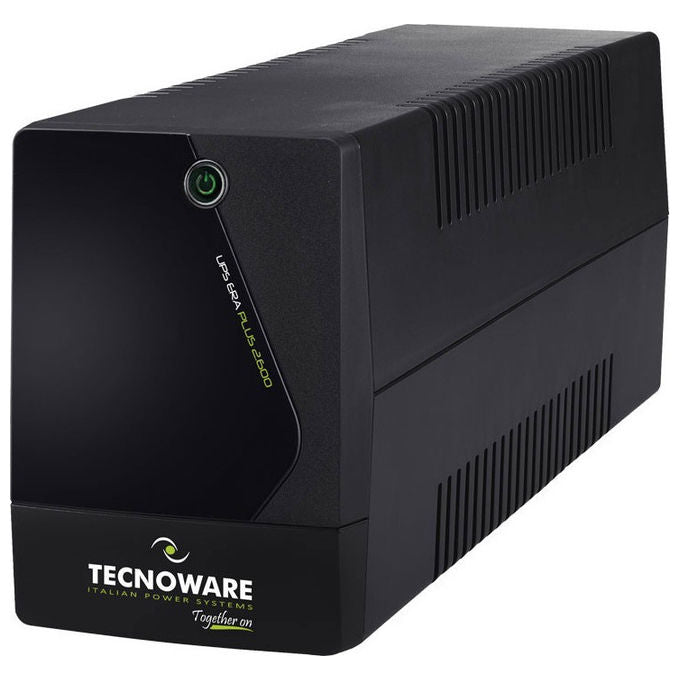 Tecnoware Era Plus 2100 gruppo di continuita' ups rack mount 2u, line interactive, 2100va 1470w, 5 prese schuko, porta usb, avr