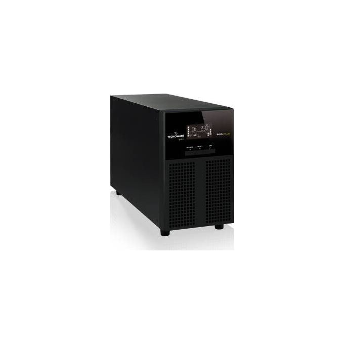 Tecnoware gruppo di continuita' Exa Plus 1550 IEC, 1600 VA 770 W, line interactive, sinusoidale, slot SNMP, 8 prese IEC, USB, tower, nero