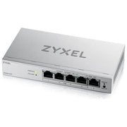 Zyxel GS1200-5HPV3 switch gestito L2, 5 porte Gigabit Ethernet, PoE+ 4 porte 68W, web managed, VLAN, QoS, desktop, fanless