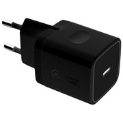 Celly powerbank 10000mAh, ricarica rapida 20W, cavo USB-C integrato, display LED, ultra slim, nero