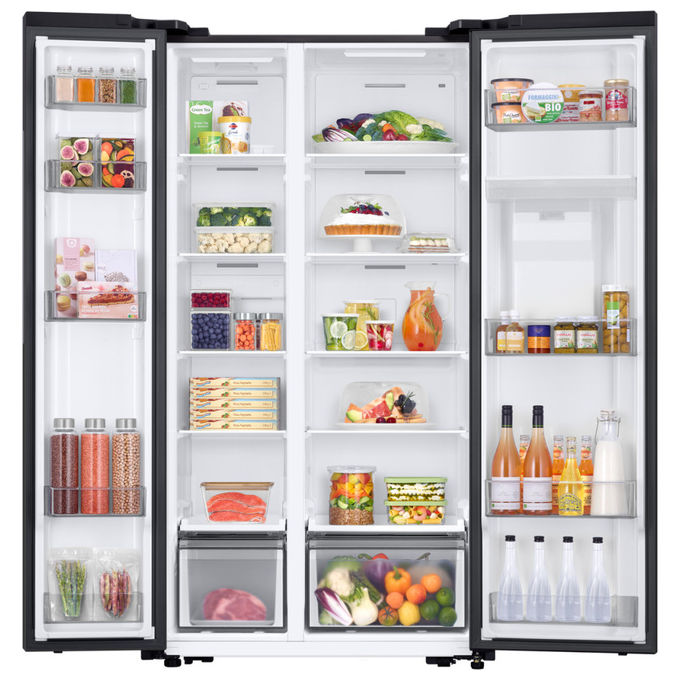 Samsung RS57DG410EB4EF Frigorifero Side by Side 578 L Classe E Wi-Fi (91x1 Flo78x65.4 cm) colore Nero