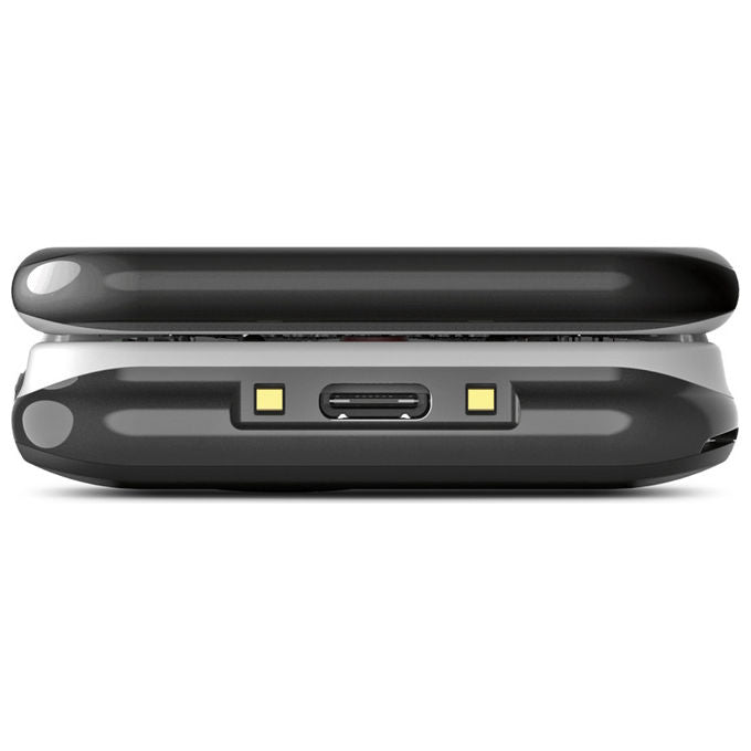 Emporia V227.LTE.V3.BK.01 SIMPLICITYglam.4G Telefono per Anziani a Conchiglia Display 2.8'' 4G LTE Bluetooth 5.0 IP54 colore Nero