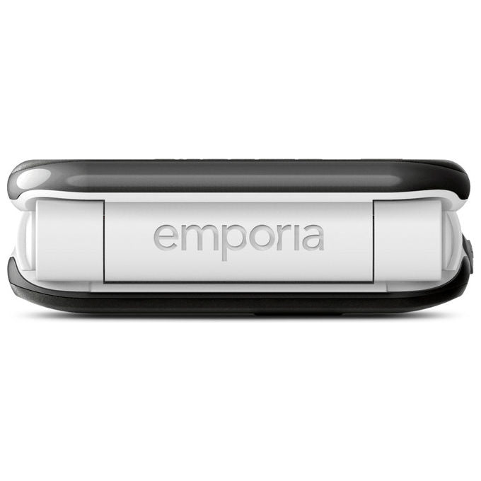 Emporia V227.LTE.V3.BK.01 SIMPLICITYglam.4G Telefono per Anziani a Conchiglia Display 2.8'' 4G LTE Bluetooth 5.0 IP54 colore Nero