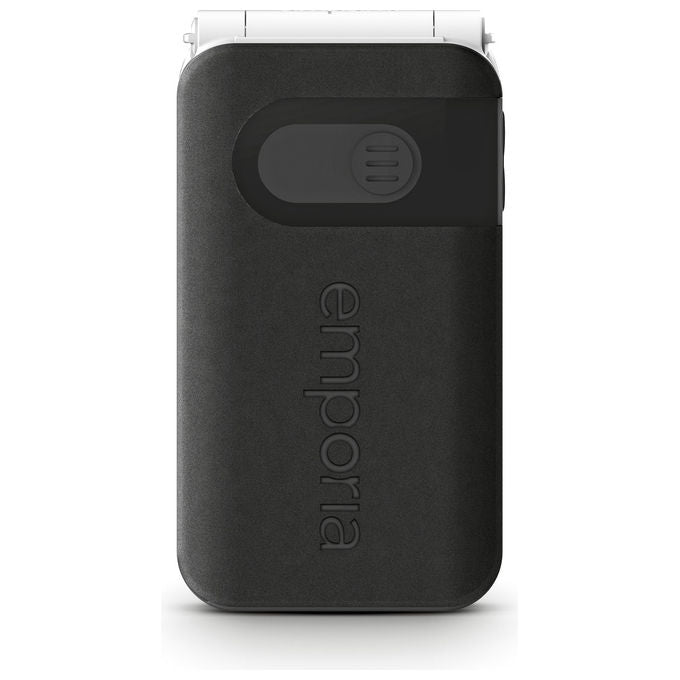 Emporia V227.LTE.V3.BK.01 SIMPLICITYglam.4G Telefono per Anziani a Conchiglia Display 2.8'' 4G LTE Bluetooth 5.0 IP54 colore Nero