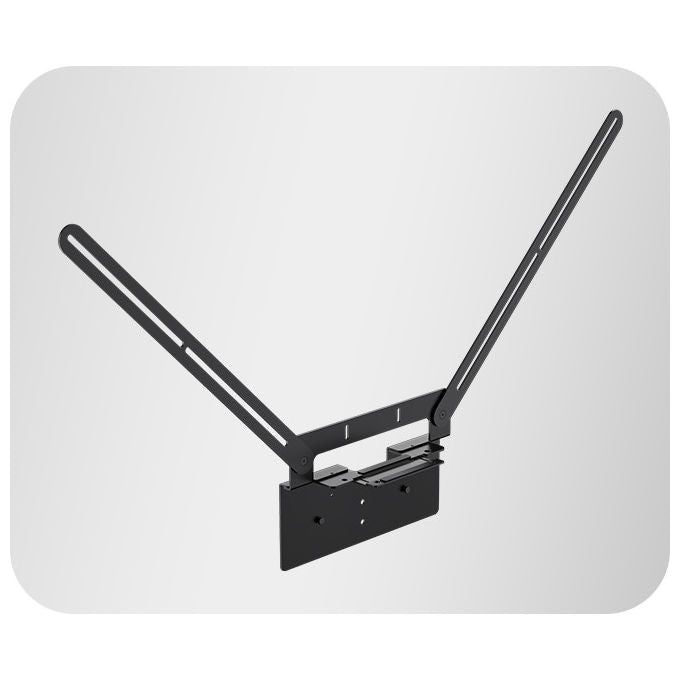 Yealink VB-TVMount-01, supporto VESA modulare per TV, compatibile MeetingBar A40, A50 e SmartVision 40, nero