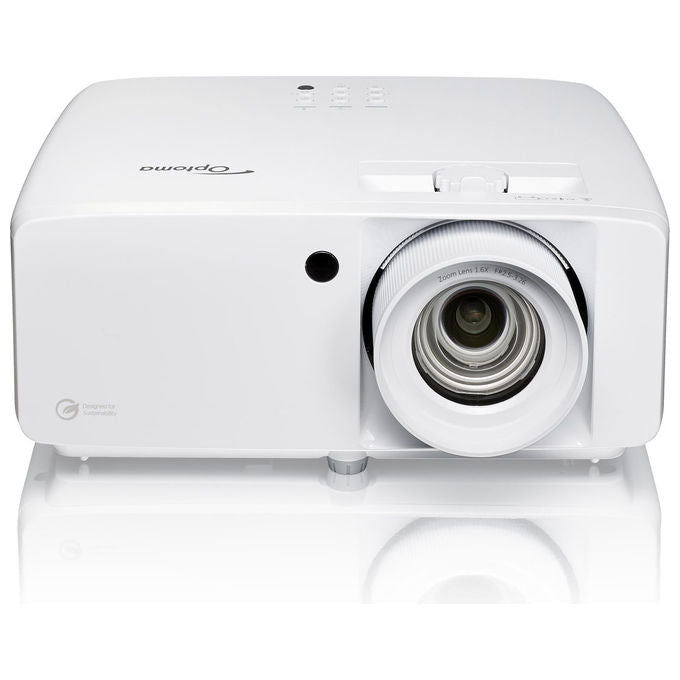 Optoma ZK551 proiettore laser 4K UHD, 5100 lumen, DLP, durata 30000h, Wi-Fi Miracast, IP6X, bianco
