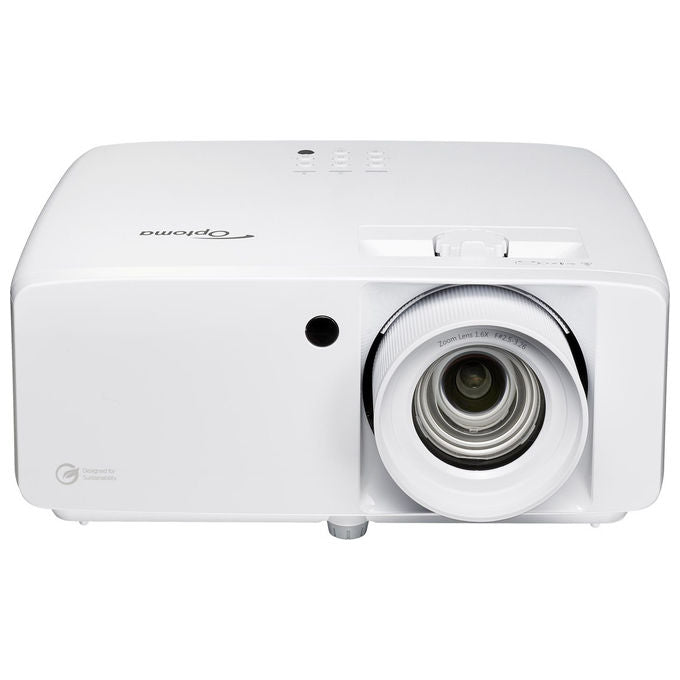 Optoma ZK551 proiettore laser 4K UHD, 5100 lumen, DLP, durata 30000h, Wi-Fi Miracast, IP6X, bianco
