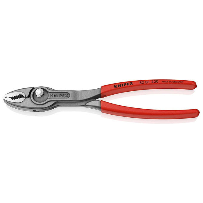 Knipex TwinGrip pinza a presa frontale e laterale 82 01 200, 200 mm, acciaio cromo vanadio, 5 posizioni, apertura 4 22 mm