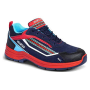 Sparco 07537MR38BMRS Indy Sanremo Martini Racing Scarpe Antinfortunistiche S3 ESD SRC LG puntale vetroresina suola FlexGrip+ taglia 38 colore Blu Navy
