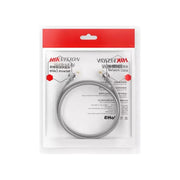 Atlantis cavo di rete patch slim Cat.6A UTP, 5 metri, conduttore in rame, RJ45, 10 Gbps, colore Bianco
