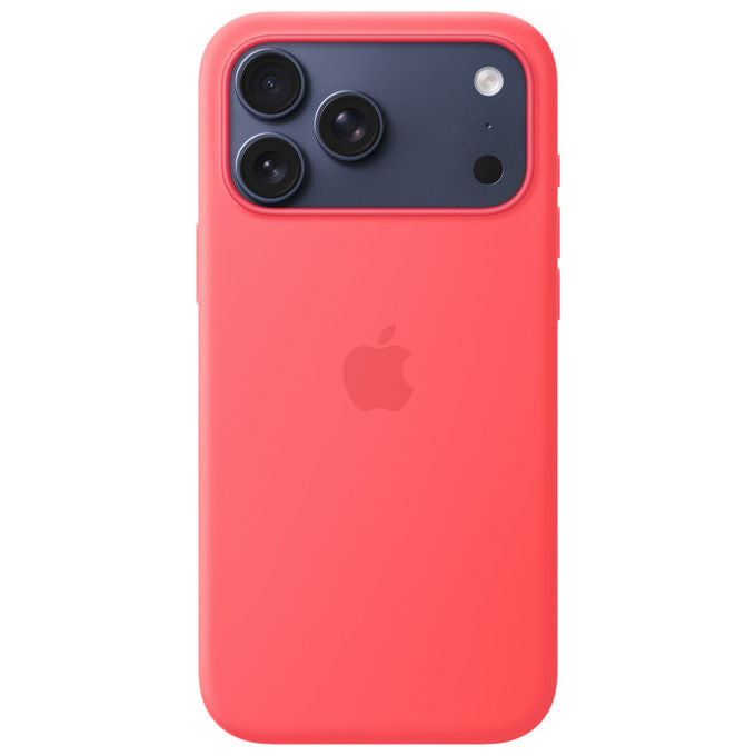 Apple custodia MagSafe in silicone per iPhone 17 Pro Max, rosa guava, compatibile Qi2.2, resistente a cadute e graffi