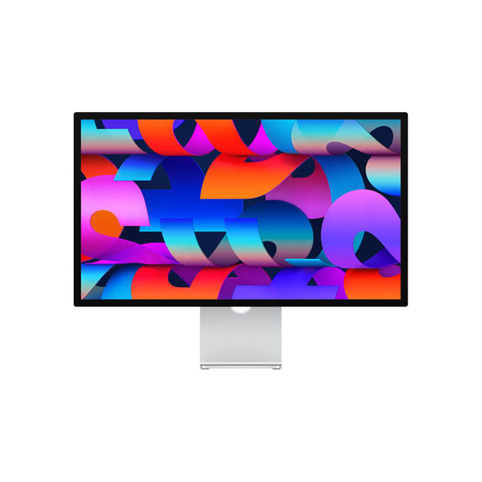 Apple Studio Display, monitor 27 pollici Retina 5K, vetro nano-texture, stand regolabile in inclinazione e altezza, webcam 12MP Center Stage, Thunderbolt 5, MFF04T-A