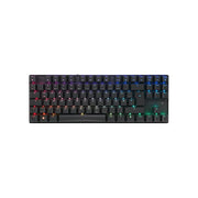 Cherry mx 8.2 tkl wireless, tastiera meccanica gaming, switch mx red, rgb, bluetooth 5.2, layout francese azerty, Bianco