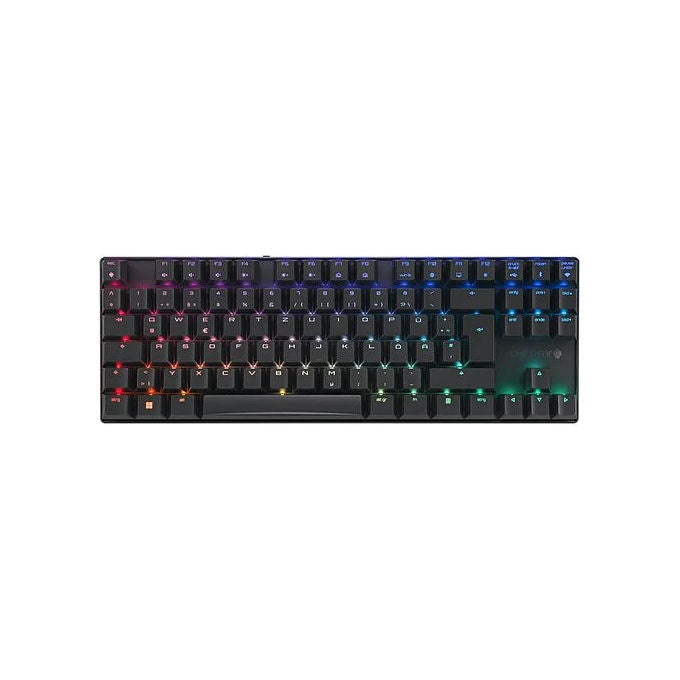 Cherry mx 8.2 tkl wireless, tastiera meccanica gaming, switch mx red, rgb, bluetooth 5.2, layout francese azerty, Bianco