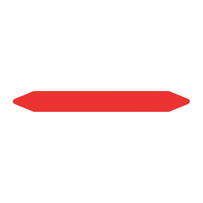 Brother etichette autoadesive rosse LTZ14026FPIP, 351 pz, 26 x 250 mm, per tubazioni e cavi
