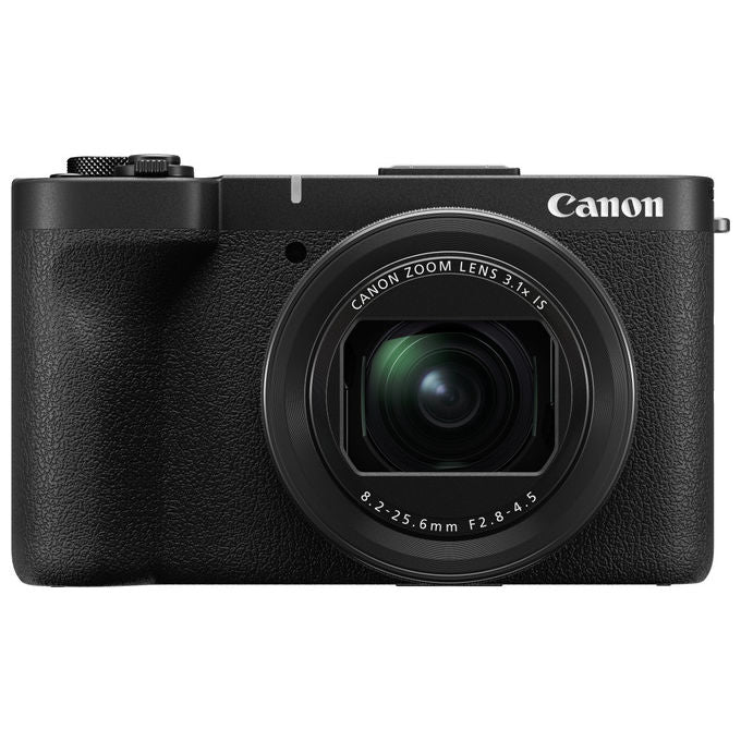 Canon PowerShot V1, fotocamera compatta 22,3 MP, sensore CMOS 1.4'', video 4K, touchscreen orientabile 3'', Wi-Fi, nera