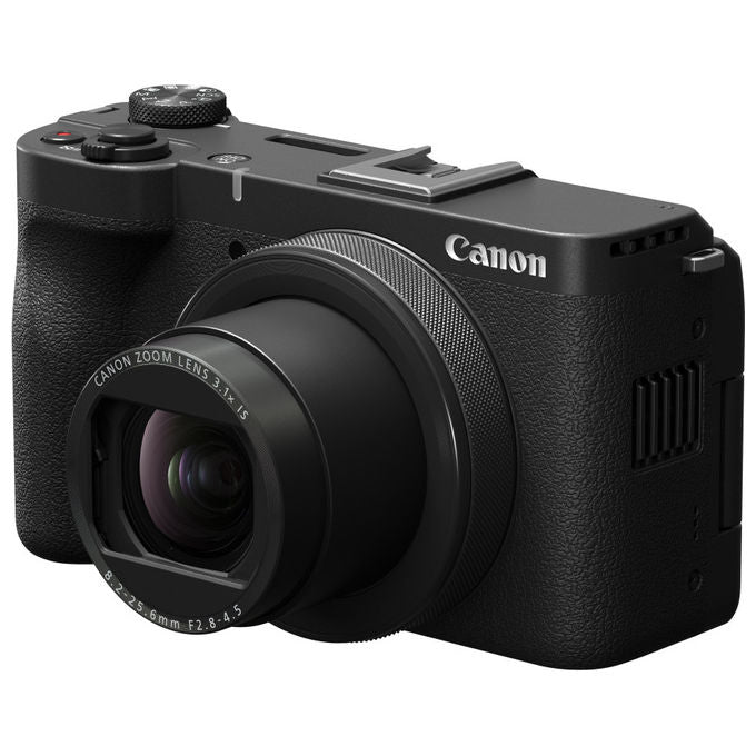 Canon PowerShot V1, fotocamera compatta 22,3 MP, sensore CMOS 1.4'', video 4K, touchscreen orientabile 3'', Wi-Fi, nera