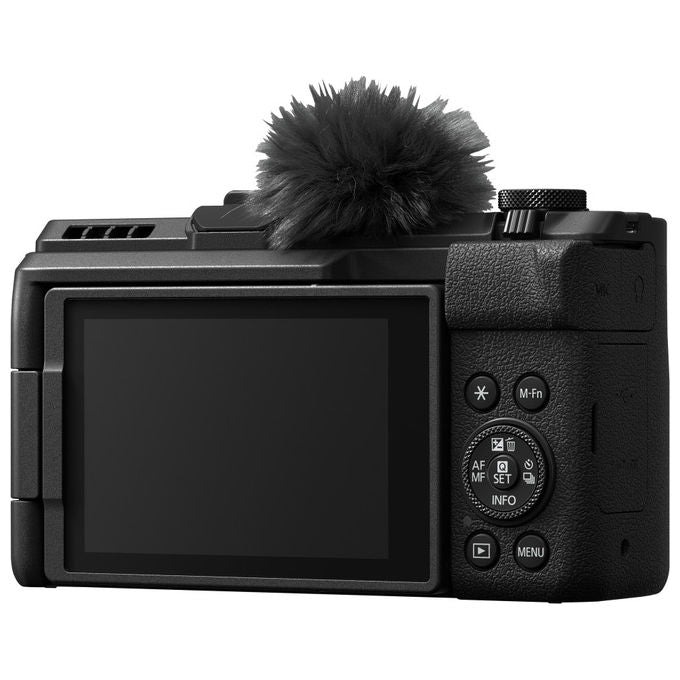Canon PowerShot V1, fotocamera compatta 22,3 MP, sensore CMOS 1.4'', video 4K, touchscreen orientabile 3'', Wi-Fi, nera
