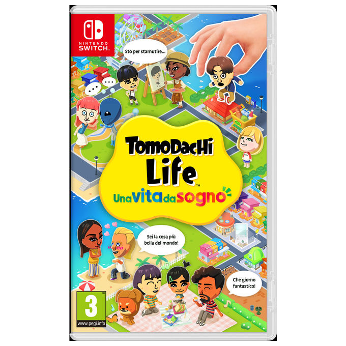 Nintendo 10016142 Tomodachi Life Una Vita da Sogno Gioco Nintendo Switch Simulazione PEGI 3