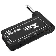 Xvive GA-3 Classic Rock, amplificatore per cuffie da chitarra, mini preamplificatore, jack 6.3 mm, ingresso aux, batteria ricaricabile