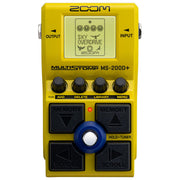 Zoom MS-200D+ pedale effetti chitarra, 200 drive e distorsioni, overdrive, fuzz, boost, accordatore cromatico