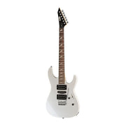 ESP LTD MT-130 chitarra elettrica, Snow White, double cut, HSH, tremolo, 24 tasti extra jumbo, manico acero bolt-on
