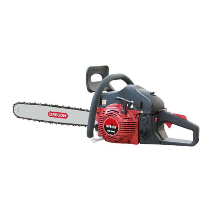 Attila motosega a scoppio ATM 4645, barra Oregon 45 cm, motore 2 tempi 45,8 cc, 2,2 kW, sistema antivibrante, lubrificazione automatica