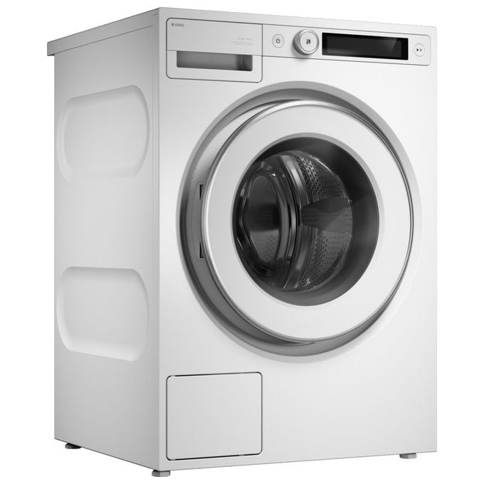Asko W5096RW – Lavatrice Frontale 9 Kg, 1600 rpm, Classe A, Wi-Fi, Display TFT, 70 dB (85x59,5x57,2 cm), colore Bianco