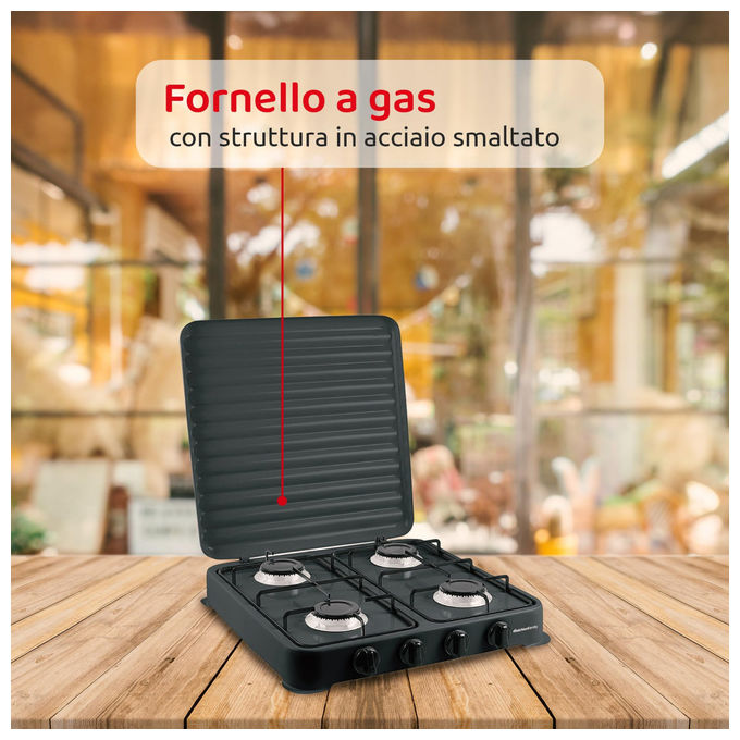 MELCHIONI FORNELLO MINERVA 4 NERO