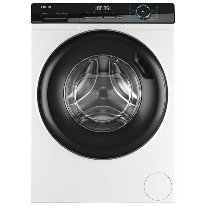 Haier HW100-BP14939-S I-Pro Serie 3 Lavatrice Carica Frontale 10 Kg 1400 rpm Classe A Inverter Vapore 15 programmi (85x60x67 cm) colore Bianco