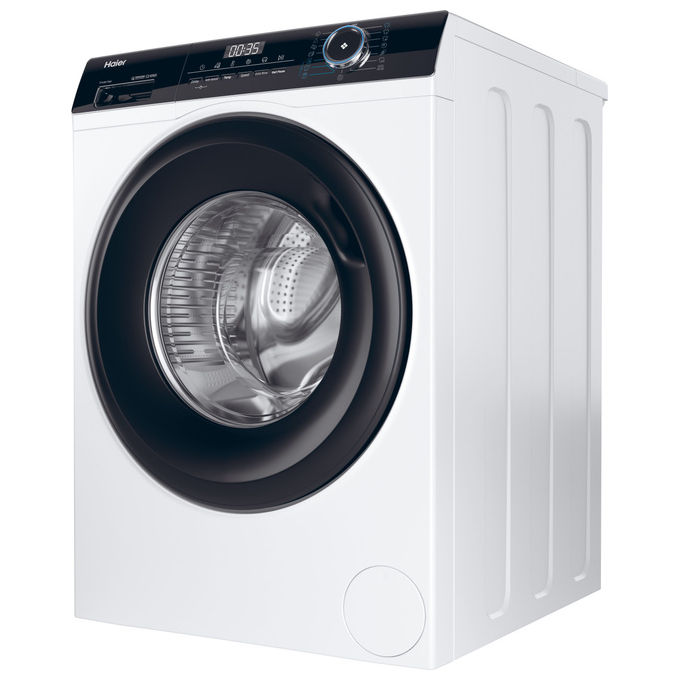 Haier HW100-BP14939-S I-Pro Serie 3 Lavatrice Carica Frontale 10 Kg 1400 rpm Classe A Inverter Vapore 15 programmi (85x60x67 cm) colore Bianco