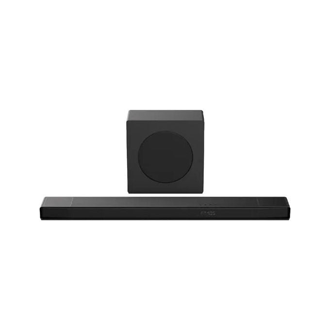 Hisense AX3120Q Soundbar 3.1.2 canali 440W Subwoofer Wireless Dolby Atmos DTS:X Bluetooth 5.3 HDMI eARC colore Nero