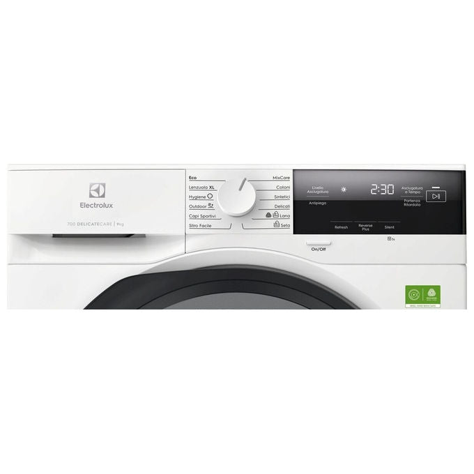 Electrolux EW7H39B Serie 700 Asciugatrice Pompa di Calore 9 Kg Classe B Inverter DelicateCare 61 dB (85x59,6x63,6 cm) colore Bianco