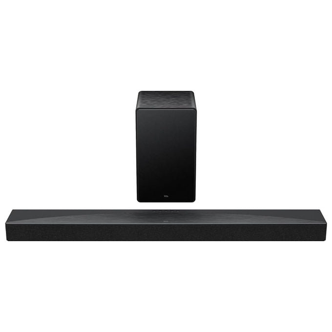 TCL Q65H Soundbar 5.1 canali 580W Dolby Atmos DTS:X RAY·DANZ Subwoofer Wireless Bluetooth 5.3 HDMI eARC colore Nero