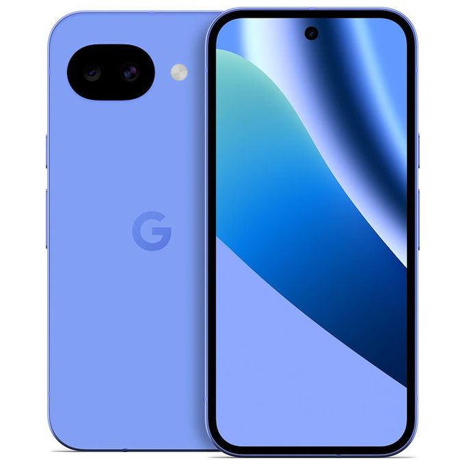 Google GA09603-GB Pixel 10a Smartphone 5G 6.3'' OLED 8 GB RAM 128 GB Doppia cam 48 MP Batteria 5100 mAh colore Viola lavanda
