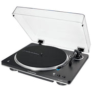 Audio-Technica AT-LP70XBT Giradischi Automatico Bluetooth Trazione a Cinghia Testina AT-VM95C aptX Adaptive colore Nero Argento