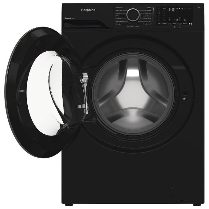 Hotpoint HB 103B CARE IT Délica Lavatrice Carica Frontale 10 Kg 1400 rpm Classe A Inverter Vapore (85x60x58 cm) colore Nero