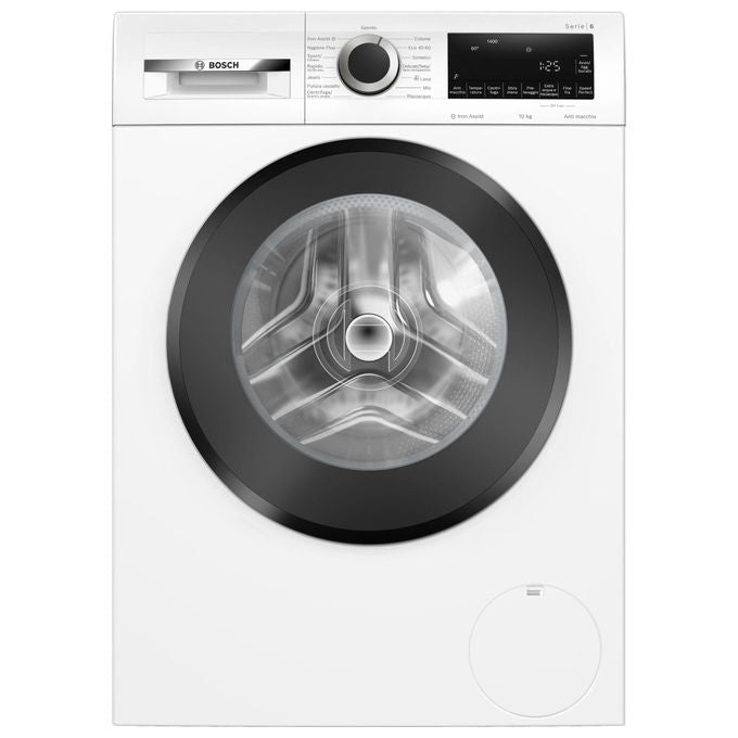 Bosch WGG254Z9II Serie 6 Lavatrice Frontale 10 Kg 1400 rpm Classe A Iron Assist 14 Programmi 74 dB (85x60x59 cm) colore Bianco
