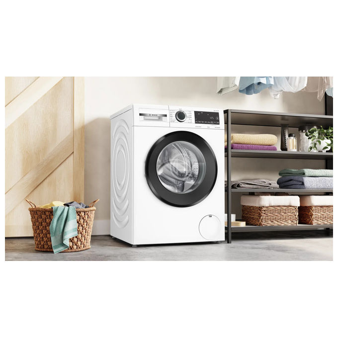 Bosch WGG254Z9II Serie 6 Lavatrice Frontale 10 Kg 1400 rpm Classe A Iron Assist 14 Programmi 74 dB (85x60x59 cm) colore Bianco